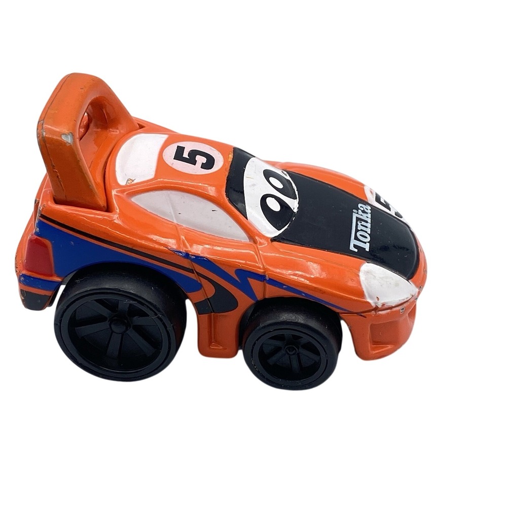 Tonka Maisto Lil' Chuck & Friends #5‎ Orange Diecast Toy Race Car